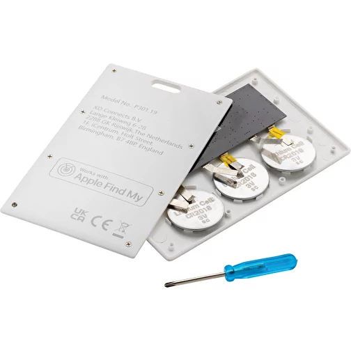Carte Findcard RCS rABS avec localisation mondiale, blanche, Image 4