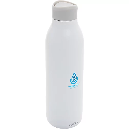 Bouteille d\'eau Avira Alok 600ml en acier RCS rec. 360, blanc, Image 7