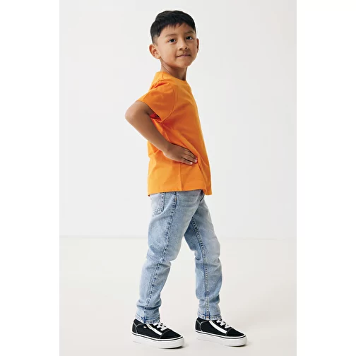 Iqoniq Koli Kids T-shirt en coton recyclé, orange, Image 10