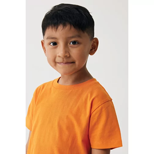 Iqoniq Koli Kids T-shirt en coton recyclé, orange, Image 11