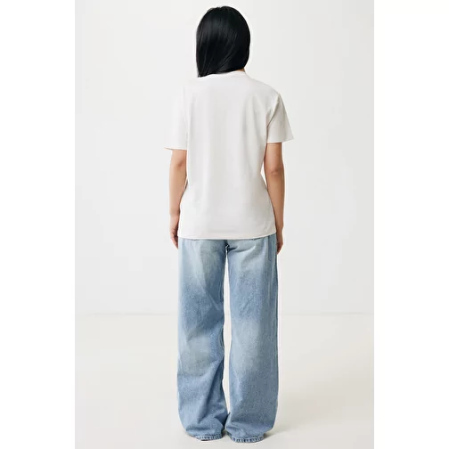 Iqoniq Yala T-shirt femme en coton recyclé, ivory white, Image 7
