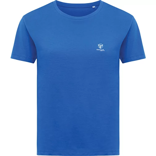 Iqoniq Yala T-shirt femme en coton recyclé, bleu roi, Image 3