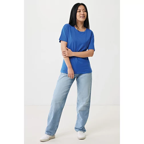 Iqoniq Yala T-shirt femme en coton recyclé, bleu roi, Image 4