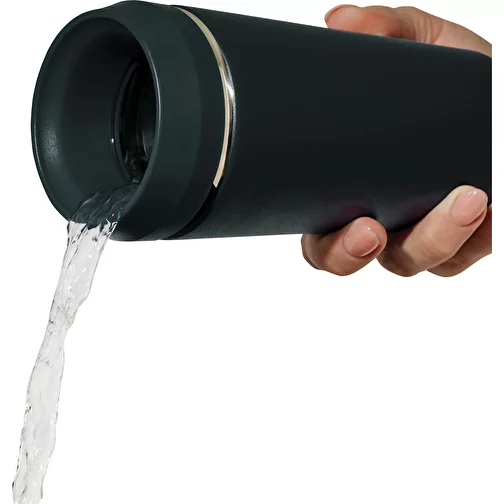 Gobelet Topl en acier rec. avec couvercle 360 degrés 354ml, gris, Image 3