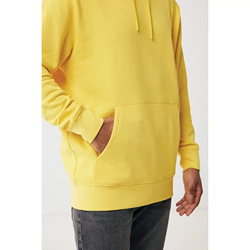 Sweat à capuche Iqoniq Rila Lightweight en coton recyclé, jaune, Image 15