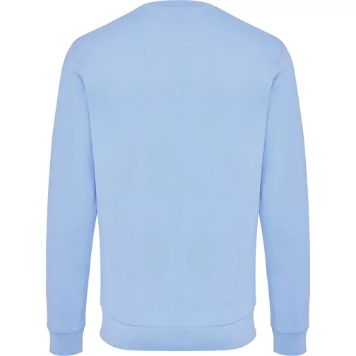 Sweat col rond Iqoniq Zion en coton recyclé, sky blue, Image 2