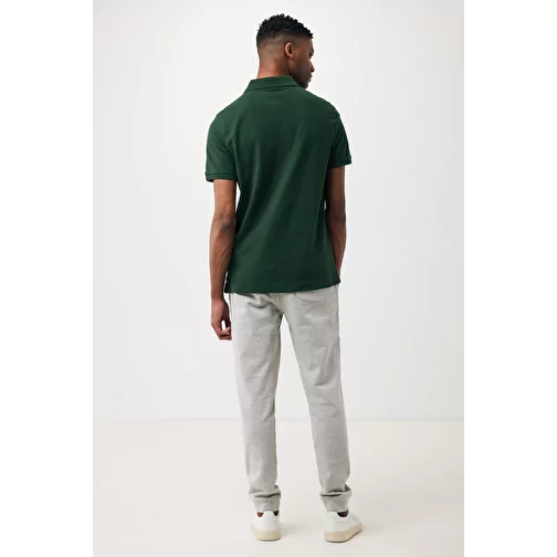 Polo piqué Iqoniq Yosemite en coton recyclé, forest green, Image 5