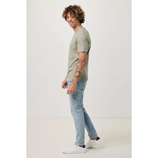 Iqoniq Brett T-shirt en coton recyclé, light heather green, Image 6