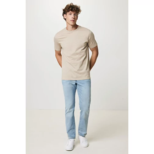 Iqoniq Sierra Lightweight T-shirt en coton recyclé, light heather brown, Image 8