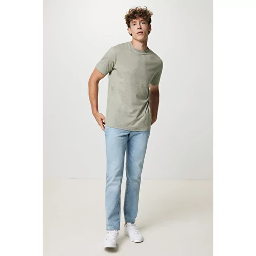 T-shirt Iqoniq Sierra Lightweight en coton recyclé, vert clair non teint, Image 10