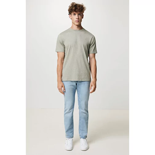 T-shirt Iqoniq Sierra Lightweight en coton recyclé, vert clair non teint, Image 11