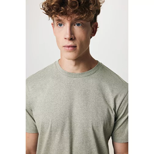 T-shirt Iqoniq Sierra Lightweight en coton recyclé, vert clair non teint, Image 16