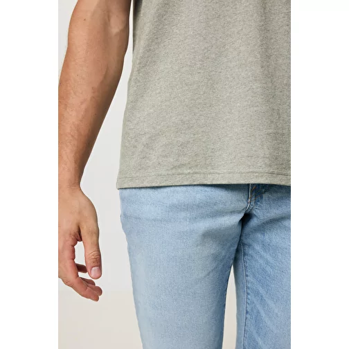 T-shirt Iqoniq Sierra Lightweight en coton recyclé, vert clair non teint, Image 17