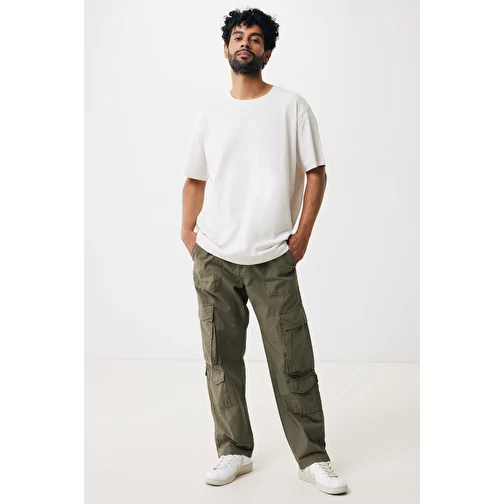 Iqoniq Kakadu relaxed T-shirt en coton recyclé, ivory white, Image 13