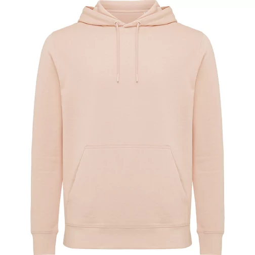 Sweat à capuche Iqoniq Rila Lightweight en coton recyclé, peach nectar, Image 1