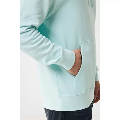 Sweat à capuche Iqoniq Rila Lightweight en coton recyclé, crushed mint, Image 16