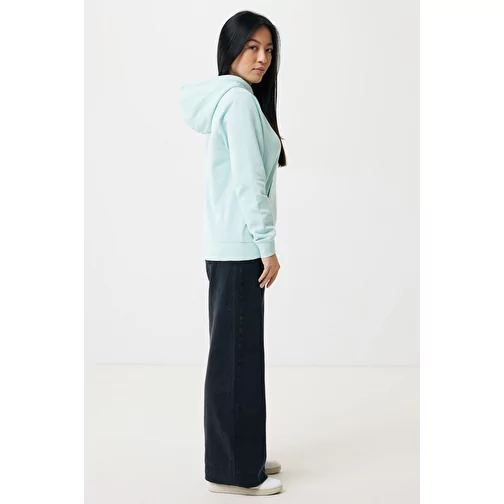 Sweat à capuche Iqoniq Rila Lightweight en coton recyclé, crushed mint, Image 7