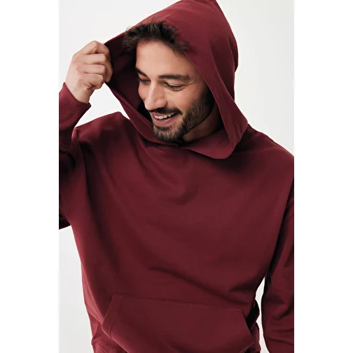 Sweat-shirt Iqoniq Yoho Relax en coton recyclé, bordeaux, Image 14