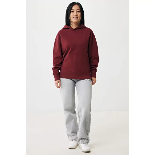 Sweat-shirt Iqoniq Yoho Relax en coton recyclé, bordeaux, Image 6
