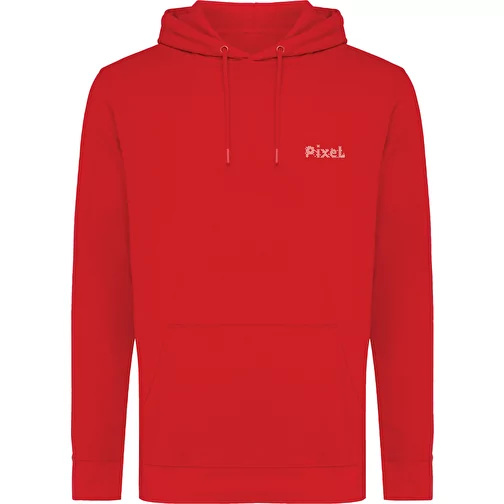 Sweat à capuche Iqoniq Jasper en coton recyclé, rouge, Image 5