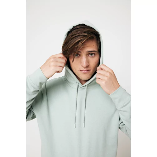 Sweat à capuche Iqoniq Jasper en coton recyclé, Iceberg green, Image 13
