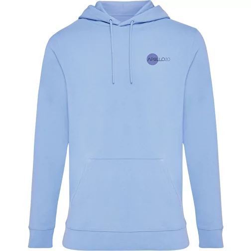 Sweat à capuche Iqoniq Jasper en coton recyclé, sky blue, Image 4