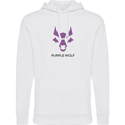 Sweat à capuche Iqoniq Jasper en coton recyclé, blanc recyclé, Image 4