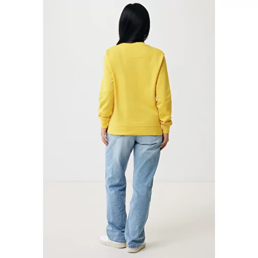 Iqoniq Etosha Lightweight Sweater en coton recyclé, jaune, Image 9