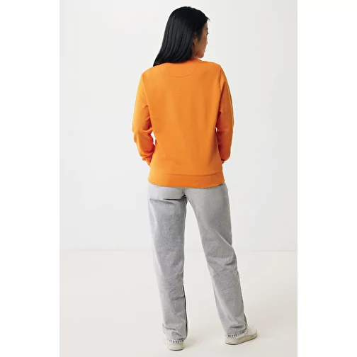 Iqoniq Etosha Lightweight Sweater en coton recyclé, orange, Image 7