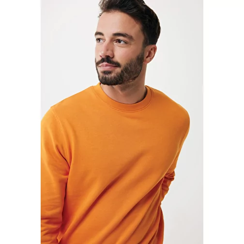 Iqoniq Etosha Lightweight Sweater en coton recyclé, orange, Image 13