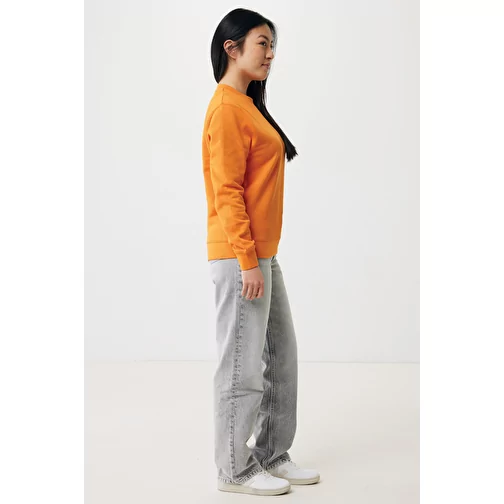 Iqoniq Etosha Lightweight Sweater en coton recyclé, orange, Image 6