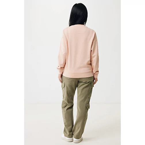 Iqoniq Etosha Lightweight Sweater en coton recyclé, peach nectar, Image 8