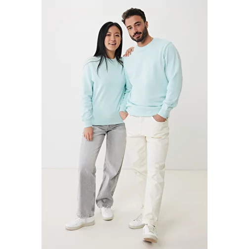 Iqoniq Etosha Lightweight Sweater en coton recyclé, crushed mint, Image 4