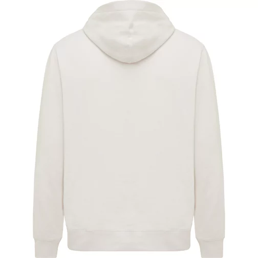 Iqoniq Yengo Hoodie avec poches latérales en rec. coton, ivory white, Image 2