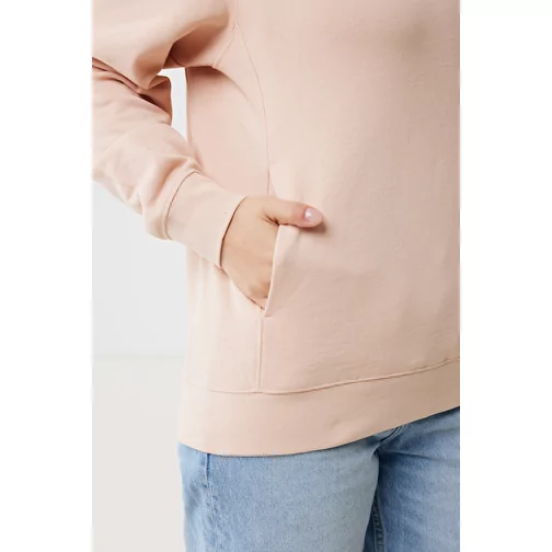 Iqoniq Yengo Hoodie avec poches latérales en rec. coton, peach nectar, Image 10