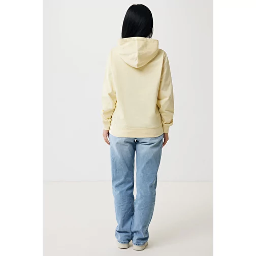 Iqoniq Yengo Hoodie avec poches latérales en rec. coton, cream yellow, Image 7