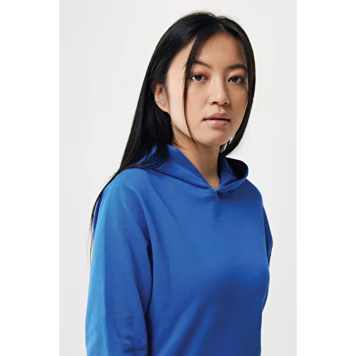 Iqoniq Yengo Hoodie avec poches latérales en rec. coton, bleu roi, Image 9