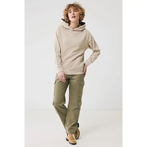 Iqoniq Yengo Hoodie avec poches latérales en rec. coton, desert, Image 14
