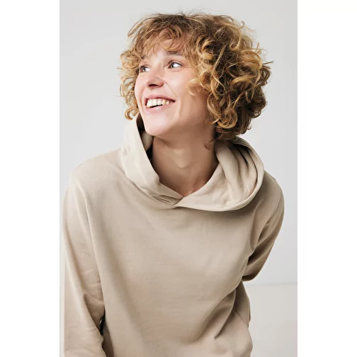 Iqoniq Yengo Hoodie avec poches latérales en rec. coton, desert, Image 18
