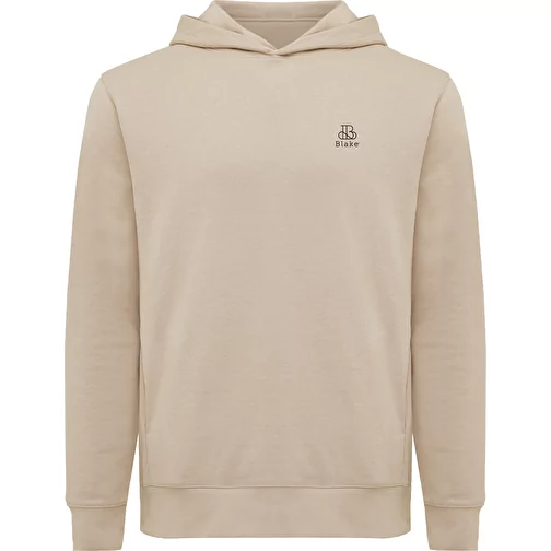 Iqoniq Yengo Hoodie avec poches latérales en rec. coton, desert, Image 3