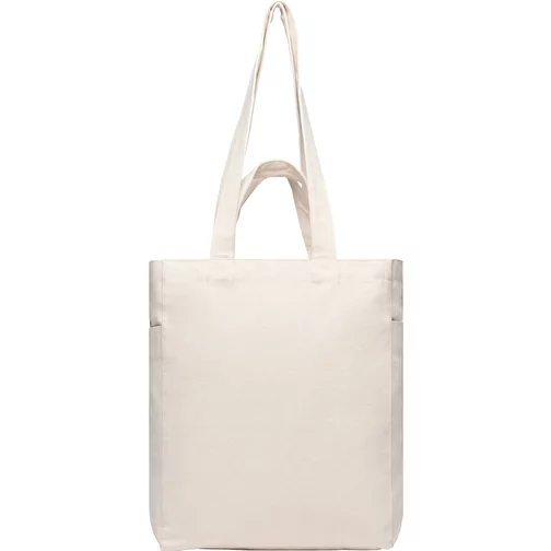 VINGA Hilo AWARET Sac à fermeture éclair en toile rec., blanc cassé, Image 5