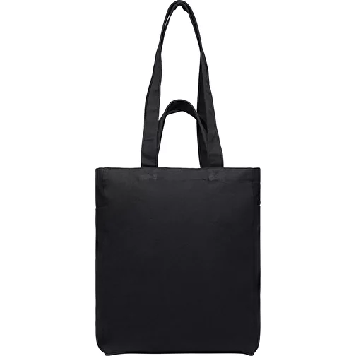 VINGA Hilo AWARET Sac à fermeture éclair en toile rec., noir, Image 2