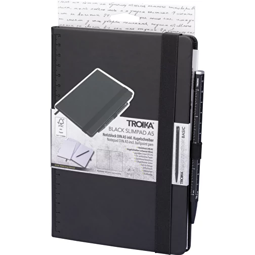 TROIKA Bloc-notes BLACK SLIMPAD A5, Image 10