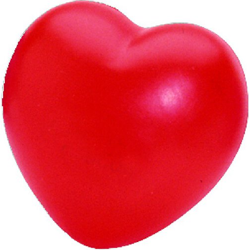 Herz , rot, Polyurethanschaum, 5,00cm x 7,00cm x 7,00cm (Länge x Höhe x Breite), Bild 1
