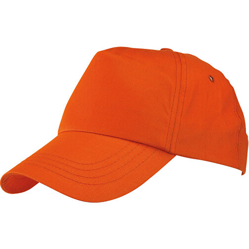 5-Panel-Cap RACING , orange, 100% Baumwolle, 1,00cm (Länge), Bild 1