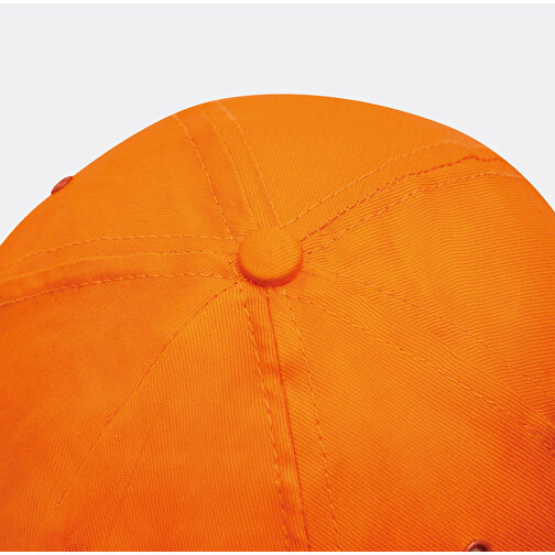 5-Panel-Cap RACING , orange, 100% Baumwolle, 200 g/m², 1,00cm (Länge), Bild 6