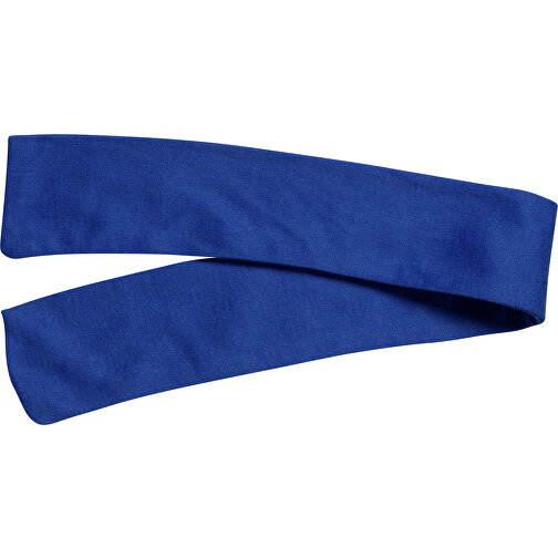Schal , blau, 100% Polyester, 46,00cm x 0,30cm x 5,00cm (Länge x Höhe x Breite), Bild 1