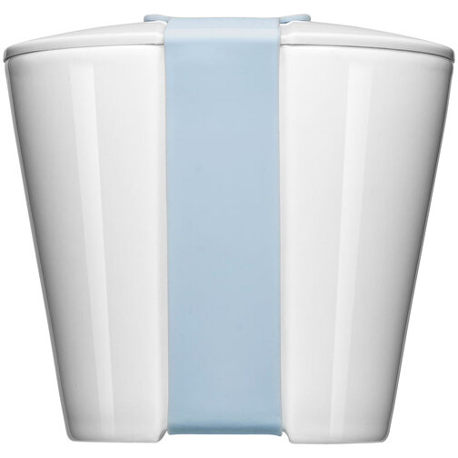 Snack2Go,  Form 339 , Mahlwerck Porzellan, weiß, Porzellan/Silikon/Kunststoff, 9,50cm (Höhe), Bild 1