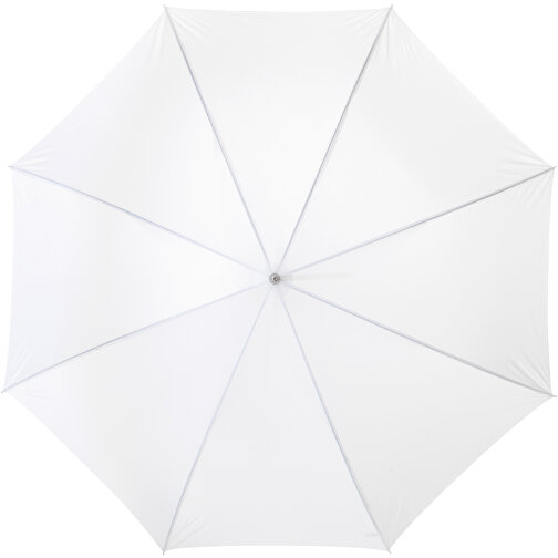 Lisa 23' Automatikregenschirm Mit Holzgriff , weiß, Polyester, 83,00cm (Höhe), Bild 2