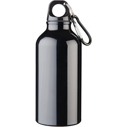 Oregon 400 Ml Aluminium Trinkflasche Mit Karabinerhaken , schwarz, Aluminium, 17,50cm (Höhe), Bild 5